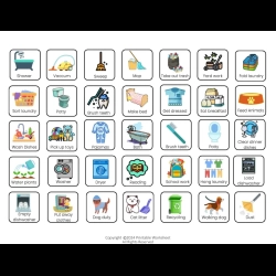 Daily Responsibilities Chart Printable Worksheet