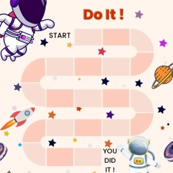 Outer Space Reward Chart For Free Worksheet