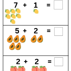 Addition Math Worksheet Free Downloads