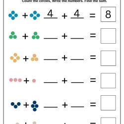 Addition Math Worksheet Pdf File