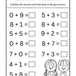 Addition Worksheet For 3rd Grade