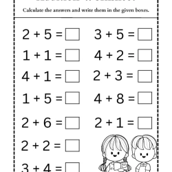 Addition Worksheet For 4th Grade