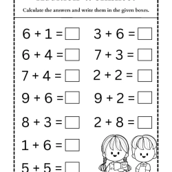 Addition Worksheet For 5th Grade