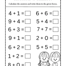 Addition Worksheet Free Downloads
