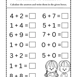 Addition Worksheet Pdf File