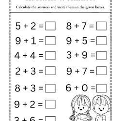 Addition Worksheet Printables