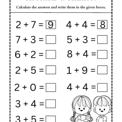 Addition Worksheet Worksheets