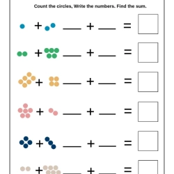 Count Math Worksheet For Free