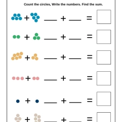 Count Math Worksheet Free Downloads