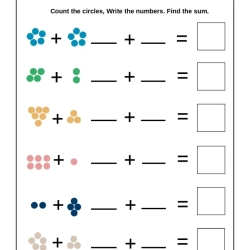Count Math Worksheet Printables