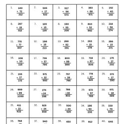 Find The Sum Worksheet For Kindergarten