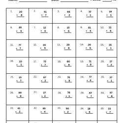 Find The Sum Worksheet Printables