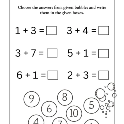 Free Addition Worksheet Pdf File