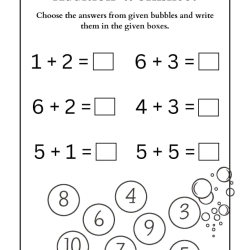 Free Addition Worksheet Worksheets