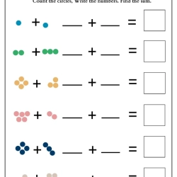 Free Count Math Worksheet For Kids