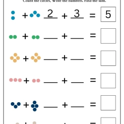 Free Count Math Worksheet Pdf File