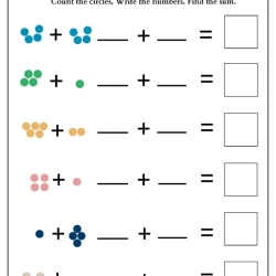 Free Count Math Worksheet To Prints