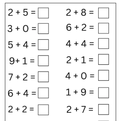 Free Count Math Worksheet Worksheets