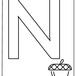 Color The Alphabet Letter For Grade 3 Worksheet