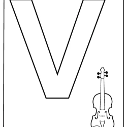 Color The Alphabet Letter Fun Worksheet