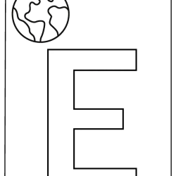 Color The Alphabet Letter Pdf Free Worksheet