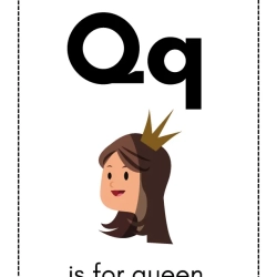Alphabet Flash Card For Grade 4 Worksheet