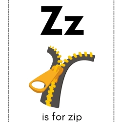 Alphabet Flash Card Preschool Worksheet