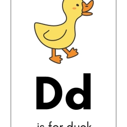Free Alphabet Flash Card Download Worksheet