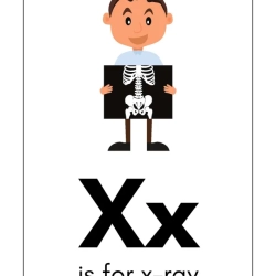 Free Alphabet Flash Card Easy Worksheet