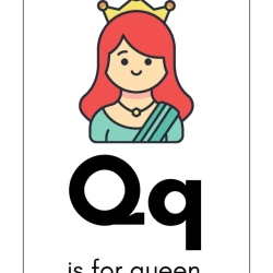 Free Alphabet Flash Card For Grade 4 Worksheet