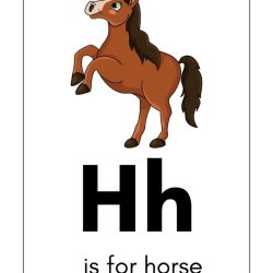 Free Alphabet Flash Card For Kids Worksheet