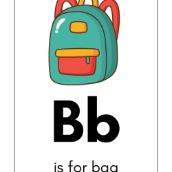 Free Alphabet Flash Card Printable Worksheet