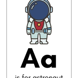 Free Alphabet Flash Card Worksheet