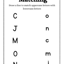Alphabet Matching Download Worksheet