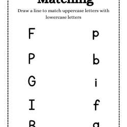 Alphabet Matching For Free Worksheet