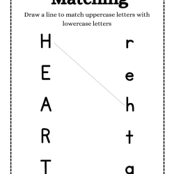 Alphabet Matching Worksheet