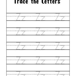 Alphabet Tracing Worksheet 6th Grade Worksheets