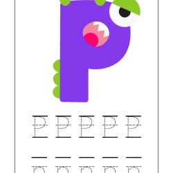 Alphabet Tracing Worksheet For 4th Grade