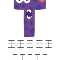 Alphabet Tracing Worksheet For 6th Grade