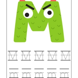 Alphabet Tracing Worksheet For Grade 2