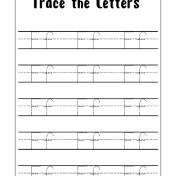 Alphabet Tracing Worksheet Kids Worksheets