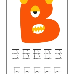 Alphabet Tracing Worksheet Printables