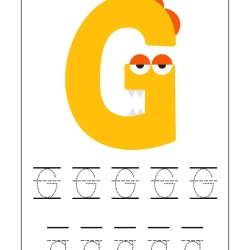 Alphabet Tracing Worksheet To Prints