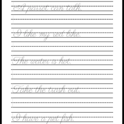 Handwriting Tracing Worksheet 077