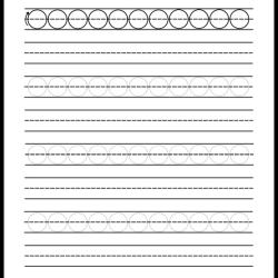 Handwriting Tracing Worksheet 085