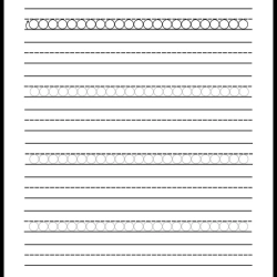 Handwriting Tracing Worksheet 087