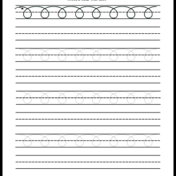 Handwriting Tracing Worksheet 090