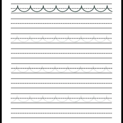 Handwriting Tracing Worksheet 099