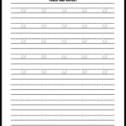 Handwriting Tracing Worksheet 1st Grade Worksheets