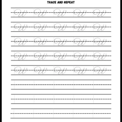 Handwriting Tracing Worksheet Fun